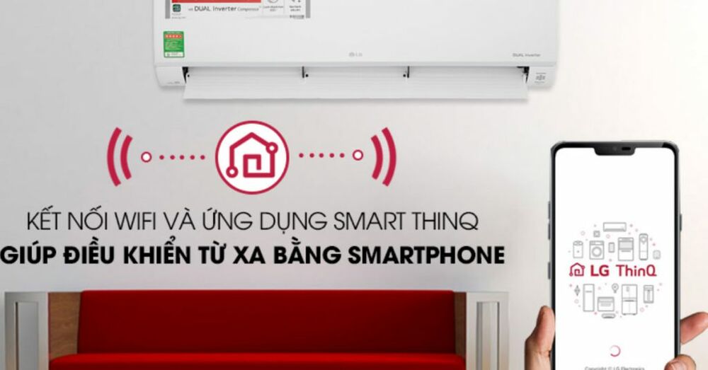 TOP các loại điều hòa LG 1 chiều được yêu thích nhất - LG Inventer