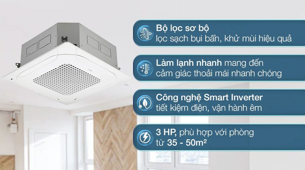 Báo Giá Lắp Đặt Điều Hòa Âm Trần LG tại Hà Nội