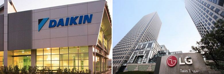 Nguồn gốc điều hòa Daikin và LG